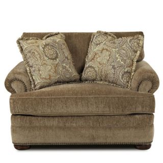 Made to Order Tally Portabella Brown Welted cushion Armchair