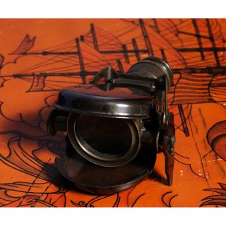 Old Modern Handicrafts Collapsible Monocular with Wooden Box