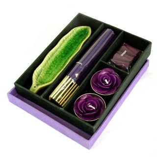 Asian Candle and Incense Gift Box Set   Shopping   Great