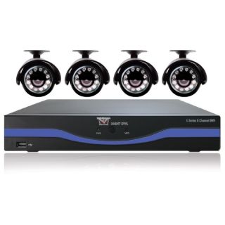 Night Owl 8 Channel 960H DVR with HDMI, 500 GB HDD and 4 x 480 TVL Ca