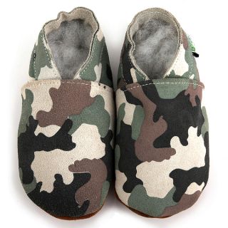 Camouflage Soft Sole Leather Baby Shoes   13778999  
