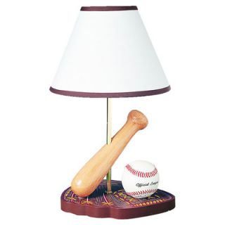 Cal Lighting Juvenile Baseball 15 H Table Lamp with Empire Shade