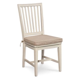 Universal Furniture Great Rooms Slat Back Dining Side Chair   Washed Linen   Set of 2   Dining Chairs