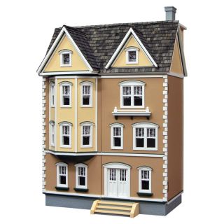 Real Good Toys East Side Townhouse in 1/2 Inch Scale Dollhouse   Collector Dollhouse Kits