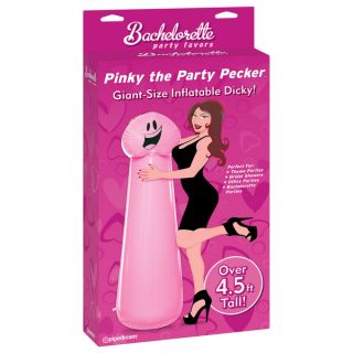 Bachelorette Party Favors Pinky the Party Pecker Giant size Inflatable