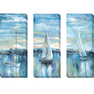Matt Russel Earth and Sky I and II 2 piece Canvas Art Set
