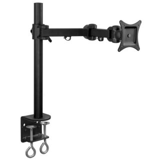 Mount It! Articulating Single Arm 27 inch Computer Monitor Desk Mount