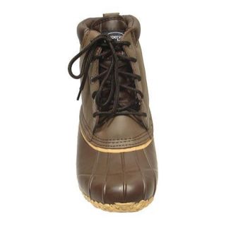 Mens Superior Boot Co. 5 Eye Duck Brown   16424971  