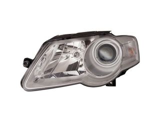 Depo 341 1121L AS Driver Side Replacement Headlight For Volkswagen Passat