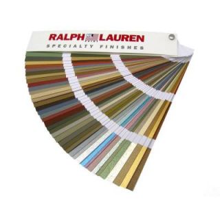 Ralph Lauren 2 in. x 11 in. Specialty Finishes 126 Color Fan Deck RL0000 FD