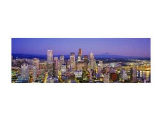 Seattle, Washington State, USA Poster Print by Panoramic Images (36 x 12)