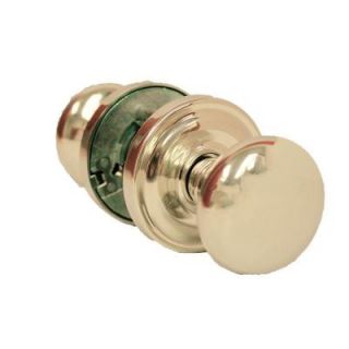Global Door Controls "Sapphire Residential Sumter Style Passage Knob in Polished Brass " KS 1410 1 PVD
