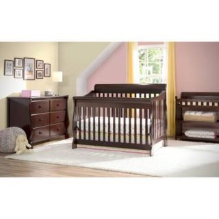 Delta   Canton 4 in 1 Convertible Crib, Dark Chocolate