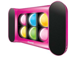 i.Sound ISOUND 5268 2.0 Speaker System   6 W RMS   Wireless Speaker(s)   Pink