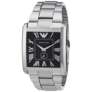 Armani Mens Classic AR1642 Silver Automatic Watch   15997134