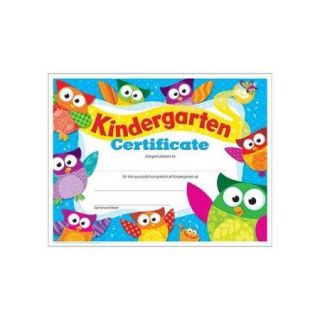 Kindergarten Certificate (Owl Stars!TM)