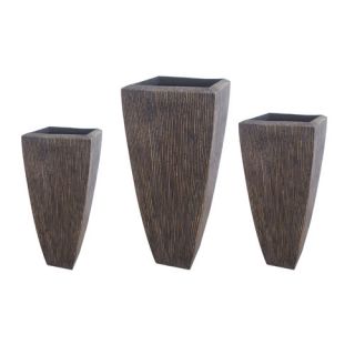 Piece Square Urn Planter Set by Screen Gems