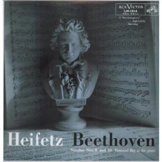 Jascha Heifetz: Beethoven Sonatas Nos 8 & 10 (Ltd) (Ogv) (Vinyl)