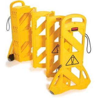 Rubbermaid Commercial Products Mobile Safety Barrier FG9S1100YEL