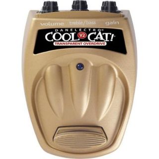 Danelectro Cool Cat CTO 2 Transparent Overdrive V2 Guitar Effects Pedal