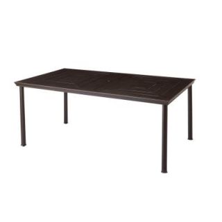 Hampton Bay Middletown Rectangular Patio Dining Table D11200 TT