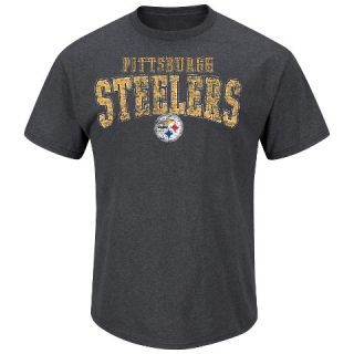 Pittsburgh Steelers Troy Polamalu 43 Draft Philosophy Tee Shirt   Grey