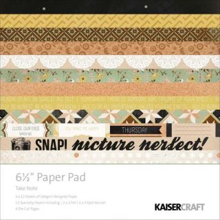 Take Note Paper Pad 6.5 X6.5  
