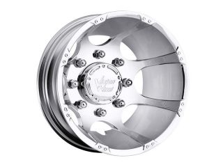 Vision 715 Crazy Eightz 17x6.5 8x165.1/8x6.5"  143mm Chrome Wheel Rim