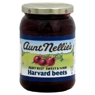 WNY's Own Aunt Nellie's Ruby Red Sweet and Sour Harvard Beet Vegetables 15.5 Oz.