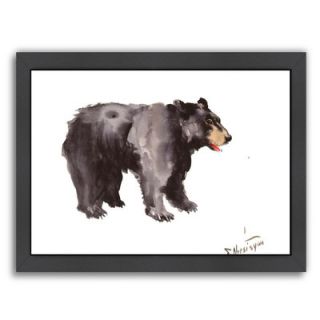 Americanflat American Bear by Suren Nersisyan Framed Painting Print in
