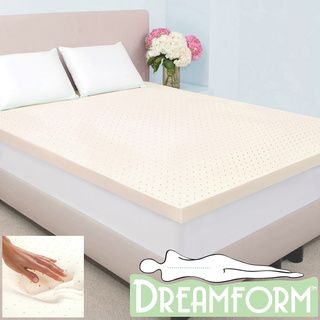 Dream Form Fresh 3 inch Memory Foam Mattress Topper