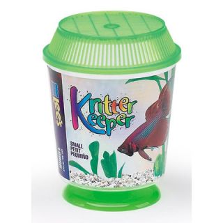 Lees Aquarium & Pet Kritter Keeper Round Fish Home