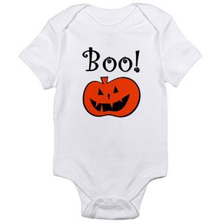 Cafepress Newborn Baby Halloween Booh! Infant Creeper Bodysuit