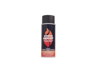 Satin Black Stove Bright Paint, 12 Oz. Spray Can