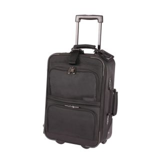 Bond Street 21 inch Carry Rolling Upright 15.4 inch Laptop Compartment