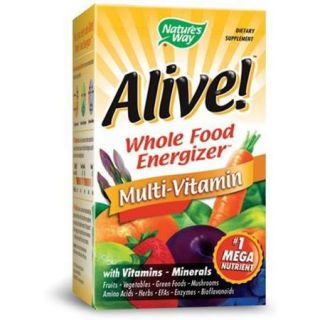 Alive! Whole Food Energizer (w/ Iron) Nature's Way 60 Tabs