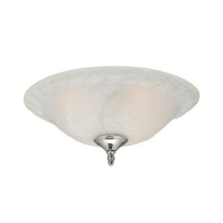 Hunter 12 in. Sculpted Swirled Marble Bowl Light DISCONTINUED 28643