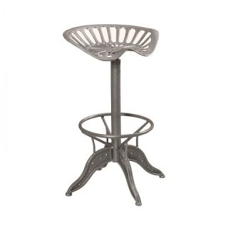 Christopher Knight Home Everly Iron Barstool   Grey