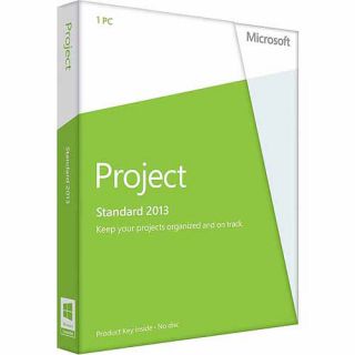 Microsoft Microsoft Project 2013 32/64 Bit English (Windows) (Digital Code)