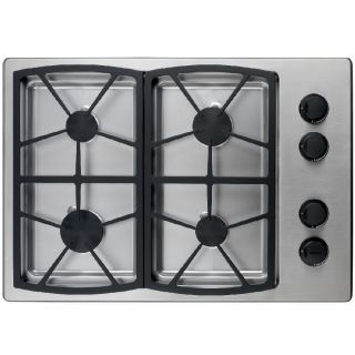 Dacor Classic 4 Burner Gas Cooktop (Stainless Steel) (Common: 30 in; Actual: 30 in)
