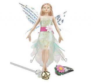 Flitter Fairies Enchanted Flying Fairy w/ Magic Wand & Story Booklet   T29255 —