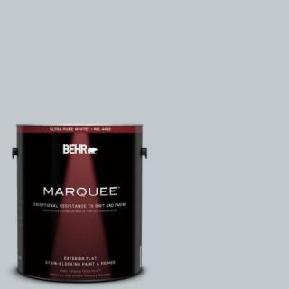 BEHR MARQUEE 1 gal. #730E 3 River Rock Flat Exterior Paint 445001