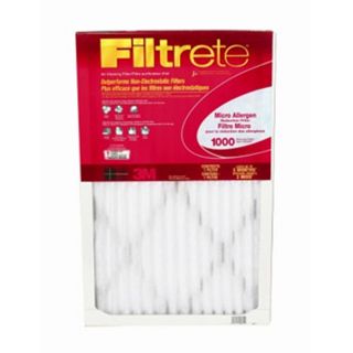 Filtrete 6 Pack 1000 Series Electrostatic Pleated Air Filters (Common: 23.5 in x 23.5 in x 1 in; Actual: 23.5 in x 23.5 in x .80 in)