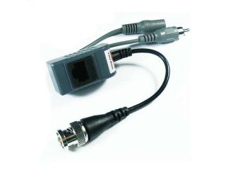 Cat5 to BNC Video Converter Balun Audio or Data and Power,Video, BL LTA1010