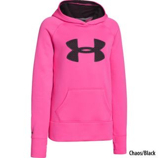 Under Armour Girls Storm Big Logo Armour Fleece Pullover Hoodie 778471