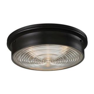 Radionic Hi Tech Flushmore 3 Light Oiled Bronze Flush Mount E_FM_11453/3_RHT