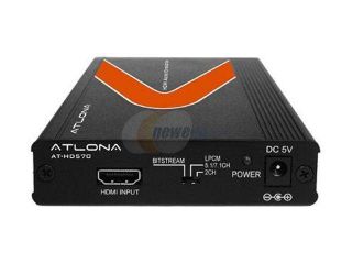 ATLONA HDMI (1.3) Audio De Embedder with 3D Support AT HD570