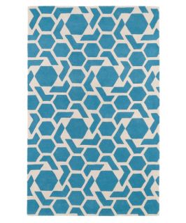 Kaleen Revolution Collection Hexagon Star Indoor Area Rug   Area Rugs