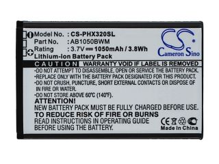 vintrons Replacement Battery For PHILIPS Xenium 312,Xenium 320,Xenium X186
