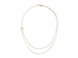 Alex and Ani Precious II Unexpected Miracles Pull Chain Necklace 14Kt Gold Plated